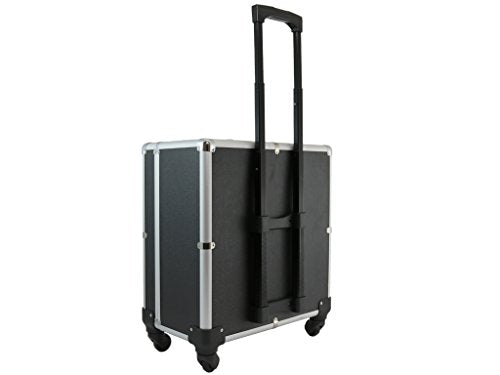 D'Luca Accordion Case with Wheels, 16L X 16.5H X 8W (MT3412C)