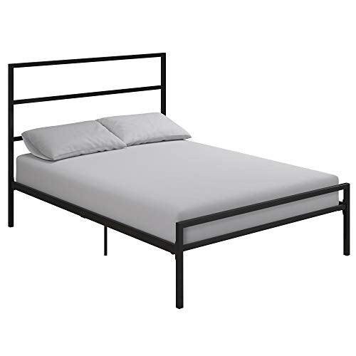 DHP Miles Metal Full Bed, Black