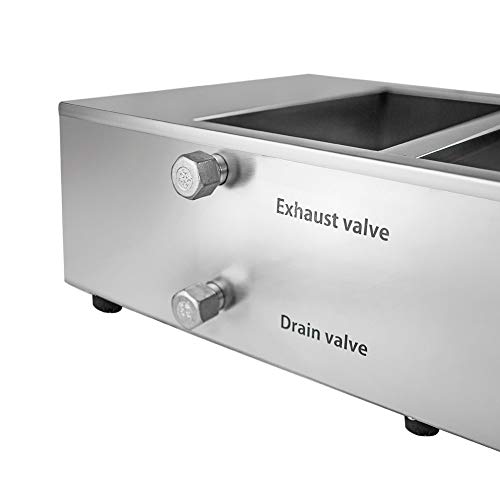 ALDKitchen Chocolate Melting Pot | Digital Control Chocolate Tempering Machine | 1 Tank for 8 kg of Chocolate | 110V | 1kW
