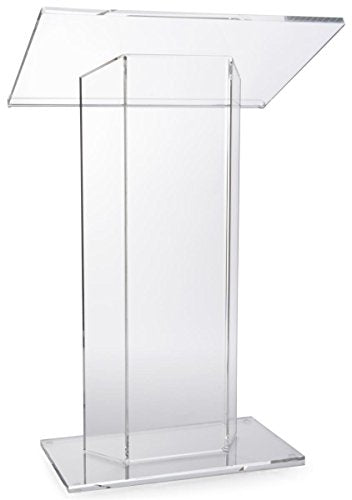 Large Top Podium, Constructed of 3/4" Thick Acrylic, 48” Tall