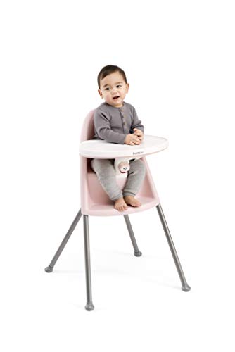 BabyBjörn High Chair, Powder Pink/Gray