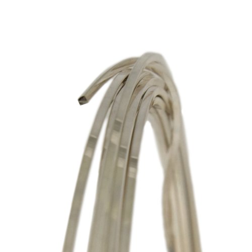 12 Gauge Square Dead Soft Argentium .930 Silver Wire - 25FT