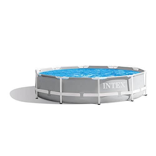 Intex 10 Feet x 30 Inches Prism Frame Above-Ground Swimming Pool