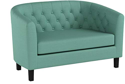 Modway Prospect Upholstered Contemporary Modern Loveseat In Laguna