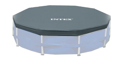 Intex 12 Foot x 30 In. Above Ground Pool & Intex 12 Foot Round Pool Cover