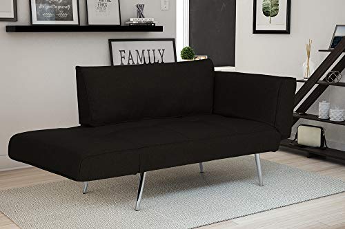 Novogratz Leyla Loveseat, Black