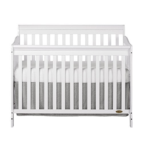 Dream On Me, Ashton 5-in-1 Convertible Crib, White