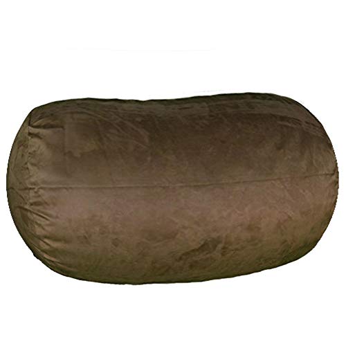 Large Bean Bag Chair 6 Foot Cozy Beanbag Filled with 48 Lbs of Premium Cozy Foam for Ultimate Comfort