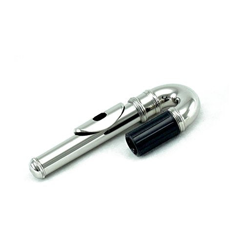 Sky C Flute with Lightweight Case, Cleaning Rod, Cloth, Joint Grease and Screw Driver -  Curved Silver