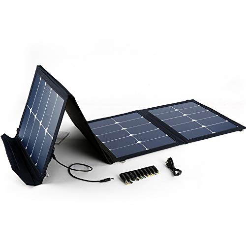 130W Foldable Solar Panel Kit Portable Solar Charger Laptop Light Drone Camera Camping and Home Use