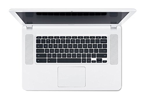 2017 New Acer PremiumChromebook  15.6 inch Intel Celeron Processor 4GB RAM 16GB eMMC Hard Drive 9 hour Battery Chrome OS White