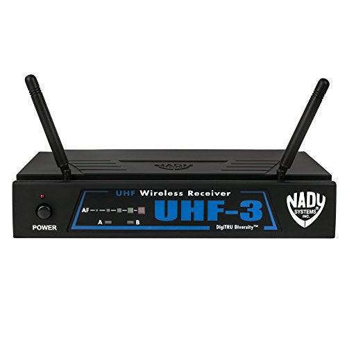 Nady UHF-3 Wireless Handheld Microphone System with True Diversity