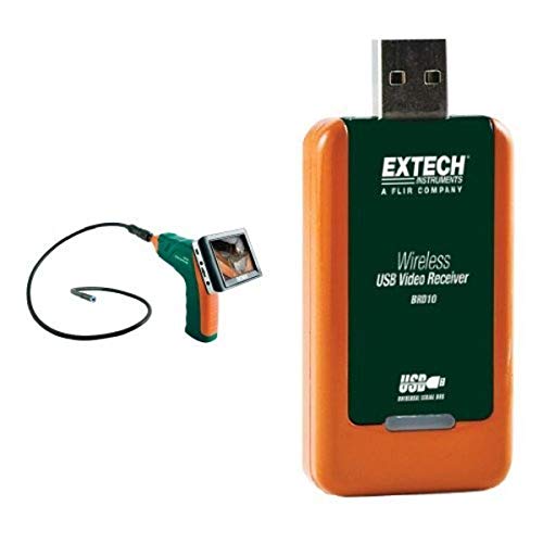 Extech BR250 Video Borescope/Wireless Inspection Camera with USB Video Stream Dongle