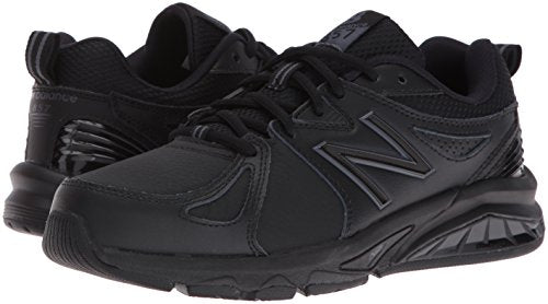 New Balance Women's 857 V2 Cross Trainer, Black/Black, 7 W US