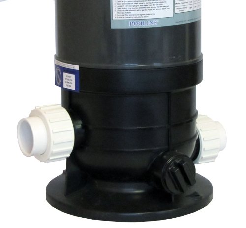 Cartridge Filter System with Pressure Gauge for Swimming Pools 120SF