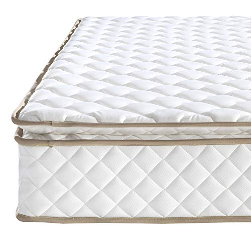 Classic Brands Individually Wrapped Coils Innerspring Pillow Top 10-Inch Mattress for Added Comfort and Support, King