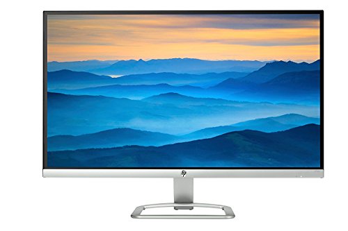 2016 Model - HP 27 inch 27es IPS LED Full HD ( 1080P ) Ultrafast Monitor - HDMI - VGA - Natural silver