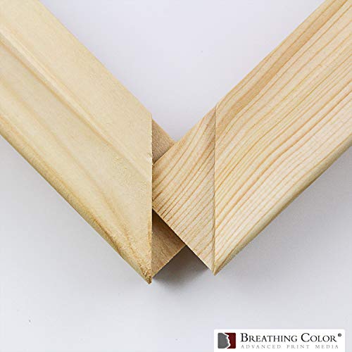1.5" Deep Pre-Notched - 72", 30pk Stretcher Bars Measuring between Eight Inches & 72 Inches Long Crafted from Kiln-Dried Solid Pine Wood for Gallery Wraps of Your Photo Prints or Artwork For Display"