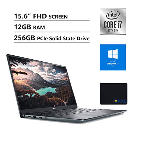 Latest_Dell Vostro 15.6" FHD Premium Laptop, Intel Core i7-8565U Processor, 8GB RAM, 256GB SSD, Wireless+Bluetooth, Webcam, HDMI, Backlit Keyboard, Dedicated Nvidia GeForce 130MX Graphics, Win 10 Pro