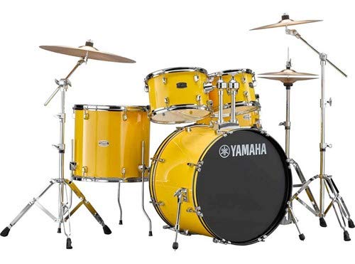 Yamaha Rydeen 5pc Shell Pack with 22" Bass Drum, Mellow Yellow