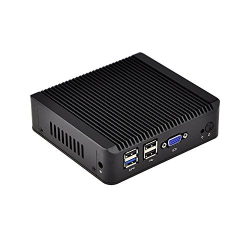 Mini PC Windows x86 Intel Baytrail J1900 Quad Core 8G Ram 128G SSD Office Industrial Fanless Computer