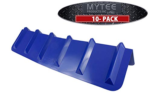 (10 Pack) Blue Corner Protector V Shaped/V Edge Guard - 8" x 8" x 36" Inches