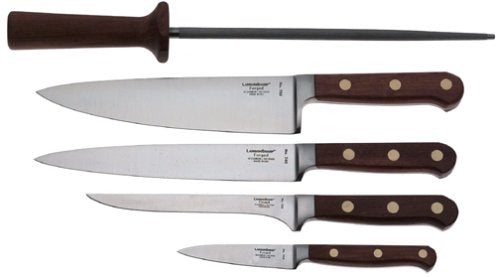 Lamson 39767 Rosewood Forged 6-Piece Block Set, Maple