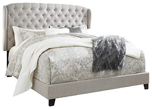 Signature Design By Ashley - Jerary Queen Upholstered Bed - Casual Style - Gray