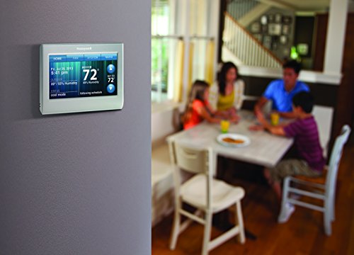 Honeywell RTH9580WF Wi-Fi Smart Touchscreen Thermostat, Silver