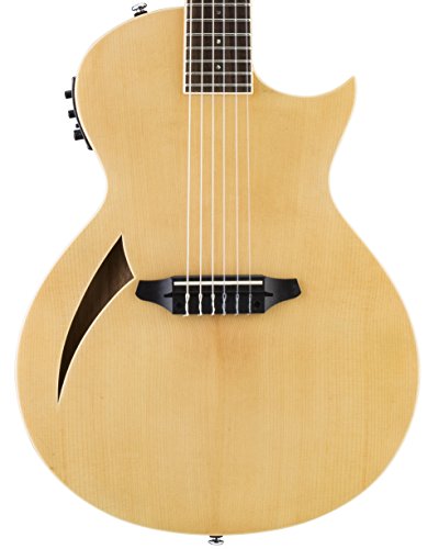 ESP LTD TL-6N Thinline Acoustic Electric Nylon String Guitar, Natural