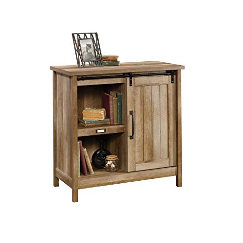 Sauder Adept Storage Accent Storage Cabinet, For TV's up to 39", Craftsman Oak finish