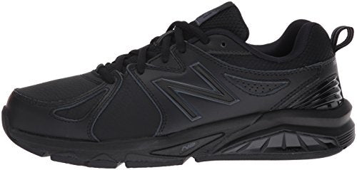 New Balance Women's 857 V2 Cross Trainer, Black/Black, 7 W US