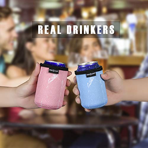 12OZ Standard Can Sleeves Insulators Standard Can Skin Covers 12OZ Beer Coolers Great Marble 20packs