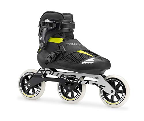 Rollerblade Men's Endurace Elite 110 Fitness Inline Skate, Black/Lime, Size 8.5