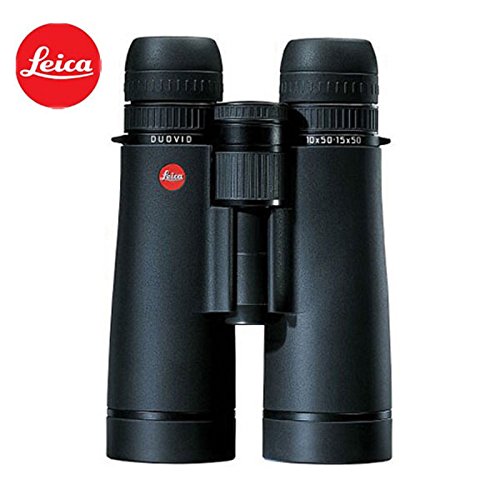 Leica Duovid 10-15x50 Water Proof Roof Prism Binoculars, Black - 40420