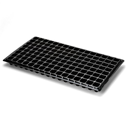 128 Cell Seedling Tray - Extra Strength 60 Pack, Seed Starter Grow Trays for Starting Plantings Propagation, Germination 1020 Plug Flat