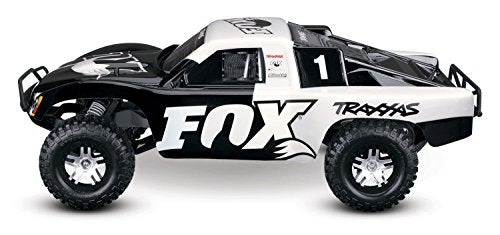 Traxxas 58076-4 Fox Scale Slash 2WD 1/10 Brushless Short Course Truck with TQi 2.4GHz Radio and TSM, Fox