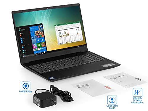 Lenovo IdeaPad S340 Notebook, 15.6" HD Display, Intel Core i5-8265U Upto 3.9GHz, 8GB RAM, 256GB NVMe SSD + 1TB HDD, HDMI, Card Reader, Wi-Fi, Bluetooth, Windows 10 Pro
