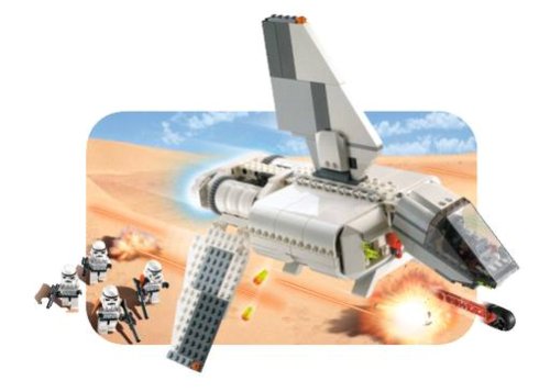 LEGO (Star Wars Imperial Landing Craft 7659