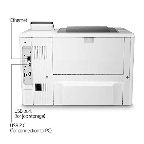 HP LaserJet Enterprise M507dn with One-Year, Next-Business Day, Onsite Warranty (1PV87A),White