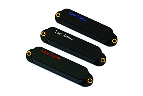 Lace Sensor 44468-02 Value Pack Black Cover Electric Guitar Electronics