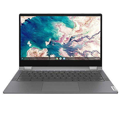 Lenovo Chromebook Flex 5 2-in-1 Laptop, 13.3" FHD Touchscreen, i3-10110U up to 4.1GHz, 4GB DDR4, 64GB eMMC, WiFi 6, Bluetooth 5, Type-C, Webcam, Backlit Keyboard, Chrome OS, BROAGE 128GB Flash Stylus