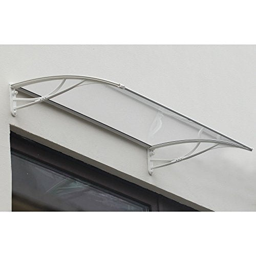 ADVANING Crystal Polycarbonate Door Window Awning