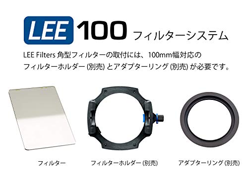 LEE Filters 100mm Graduated Neutral Density Soft Edge Filter Set 0.3, 0.6 and 0.9 Filters 100x150mm
