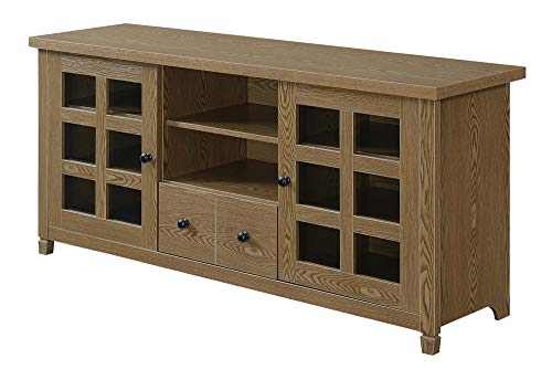 Convenience Concepts Newport Park Lane 60" TV Stand, Driftwood