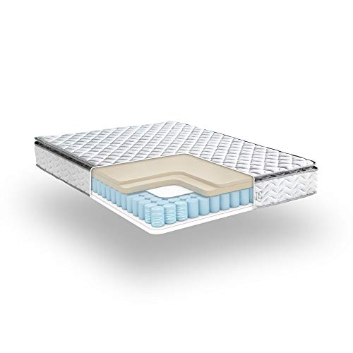 Classic Brands Serena Pillow Top Innerspring 10-Inch bed_mattress_conventional, Twin XL, White