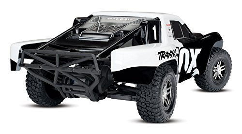 Traxxas 58076-4 Fox Scale Slash 2WD 1/10 Brushless Short Course Truck with TQi 2.4GHz Radio and TSM, Fox