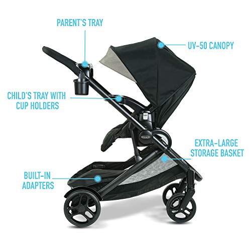 Graco Modes2Grow Stroller, Haven