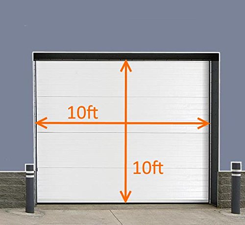 2" Brush Seal Kit for 10' Wide x 10' high Roll-up Door, Sectional Steel Door, Commercial Door, High Speed Fabric Door
