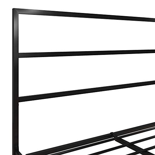 DHP Miles Metal Full Bed, Black